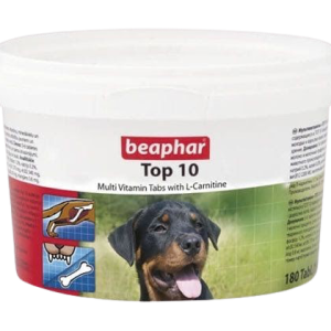 مولتی ویتامین تاپ تن بیفار سگ (Top Ten Beaphar Dog Multivitamins)