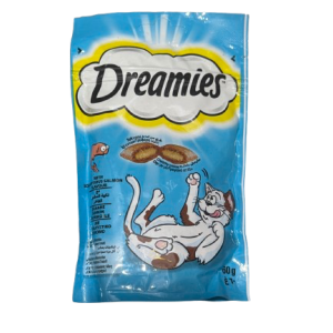 تشویقی دریمیز گربه با طعم ماهی Dreamies Cat Treats with Fish Flavor
