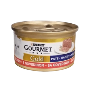 کنسرو گورمت گربه با طعم گوشت گاو (Gourmet)