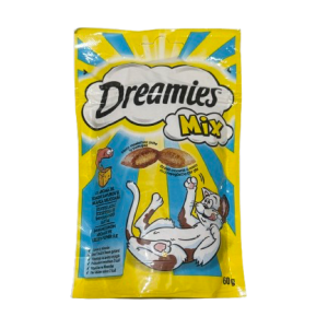 تشویقی دریمیز گربه با طعم سالمون و‌ پنیر Dreamies Cat Treats with Salmon and Cheese Flavor
