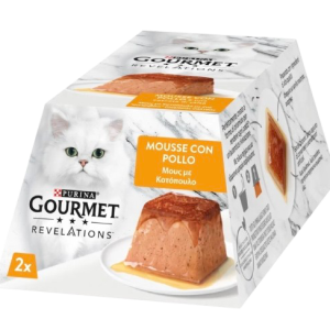 دسر گورمت گربه با طعم مرغ 2عددی (Gourmet)